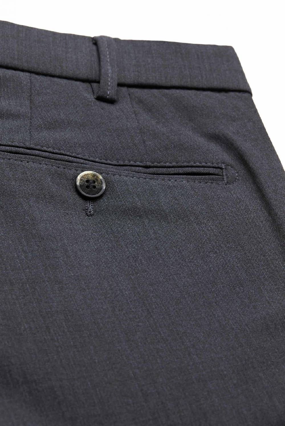 Meyer Pantalone grigio medio meyer travel twill modern fit Sconto