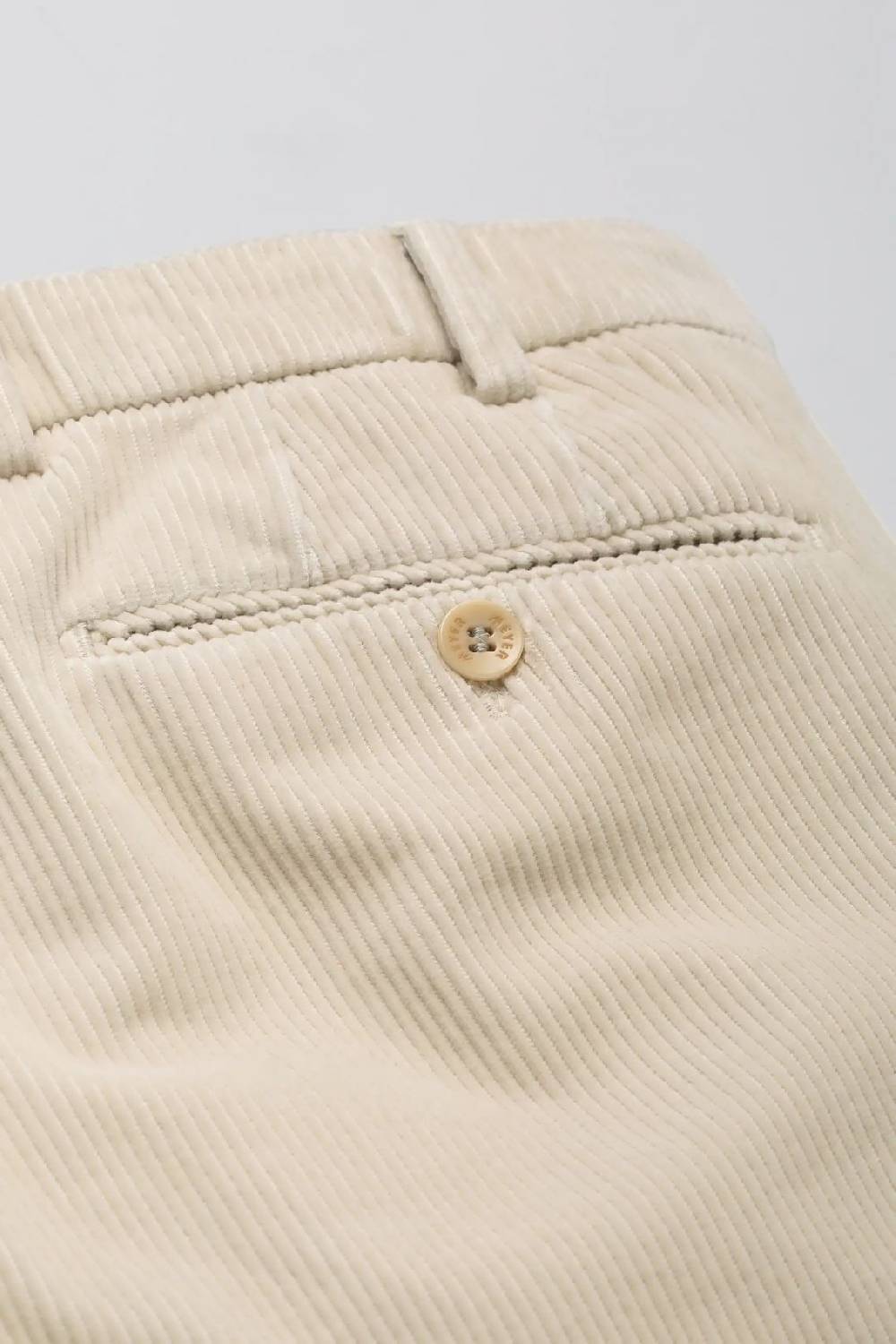 Meyer Pantalone avorio meyer in velluto a coste luxury modern fit Saldi