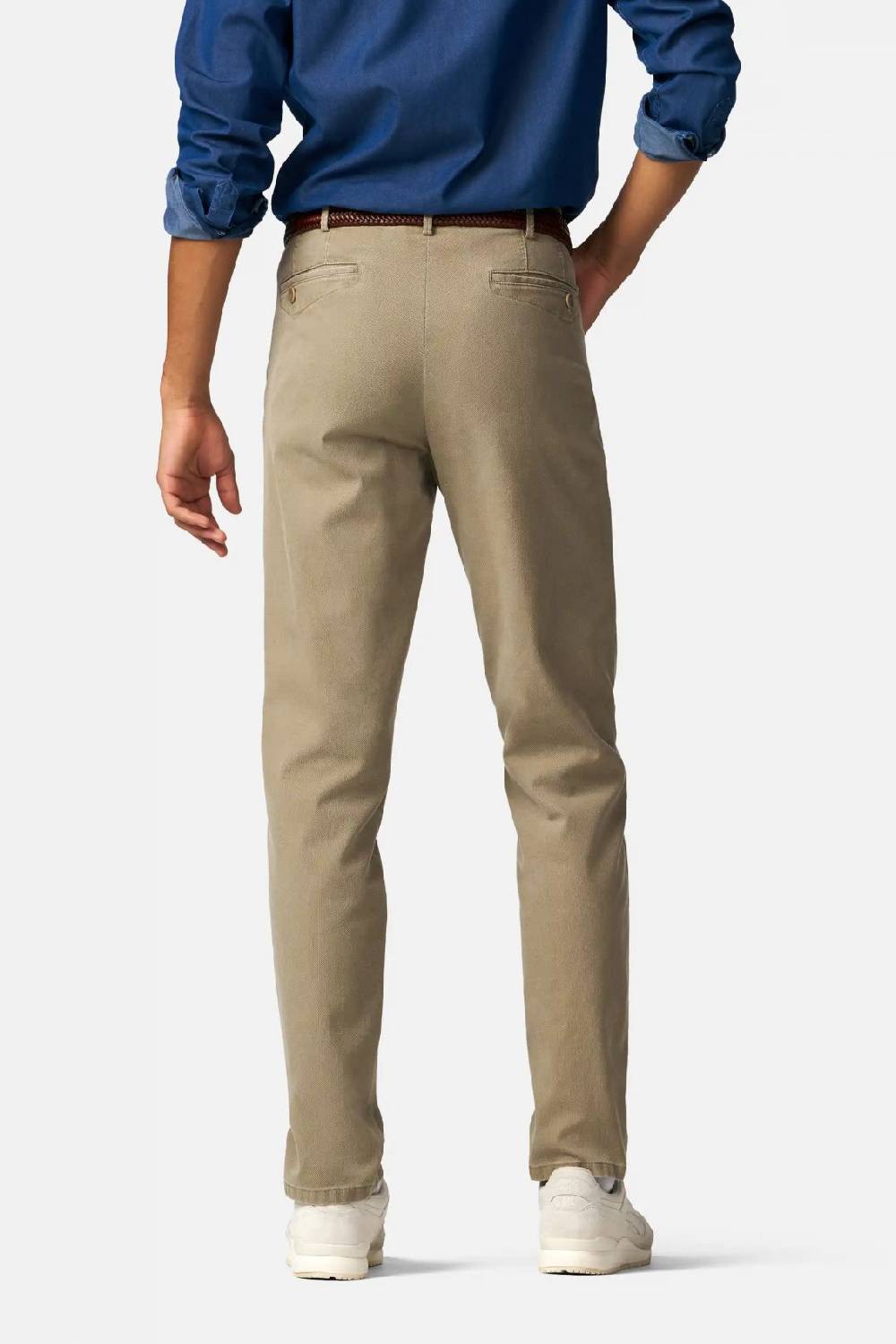 Meyer Pantalone modern fit color pietra meyer cotone microstruttura stretch Hotsell