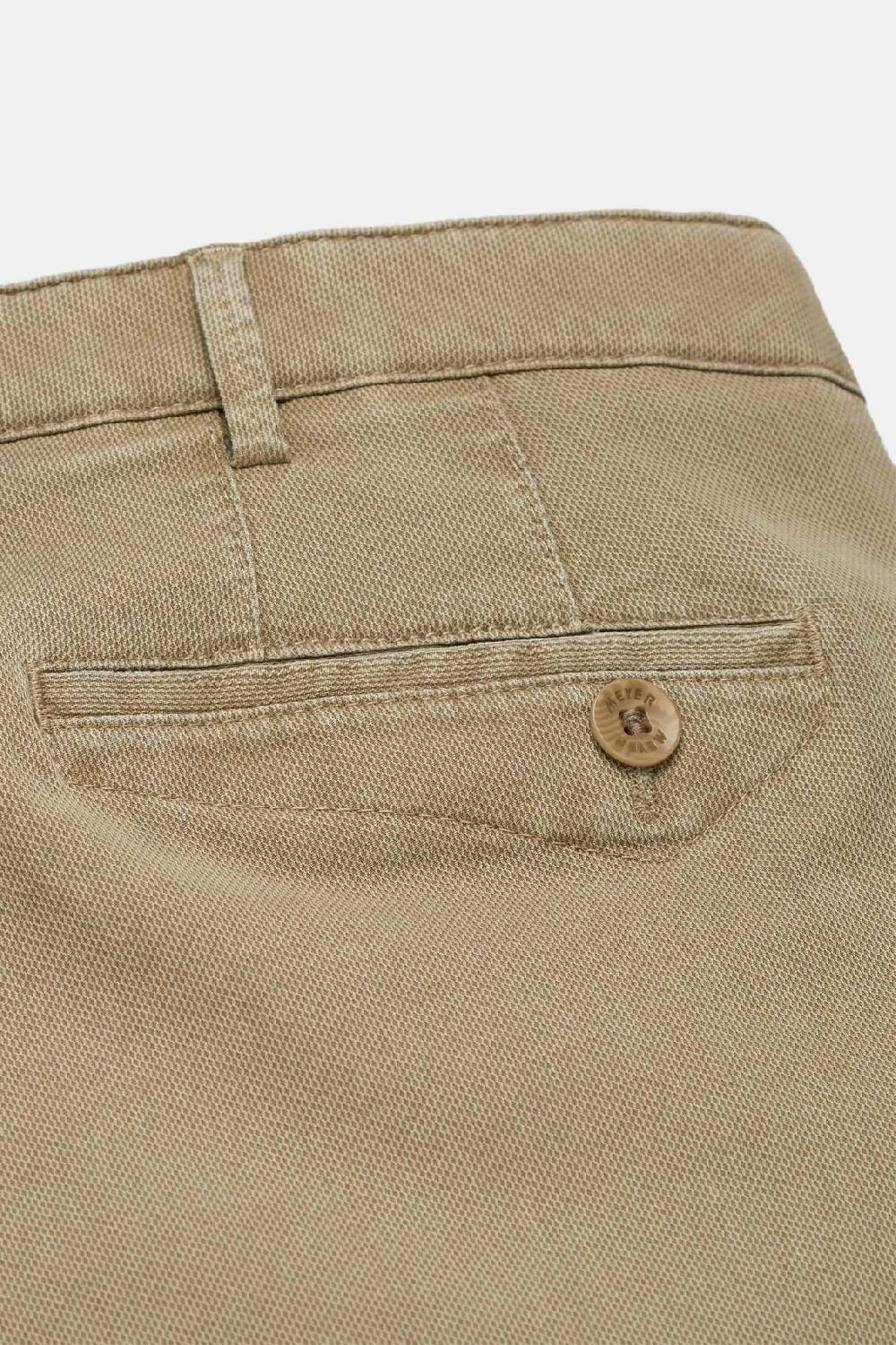 Meyer Pantalone modern fit color pietra meyer cotone microstruttura stretch Hotsell