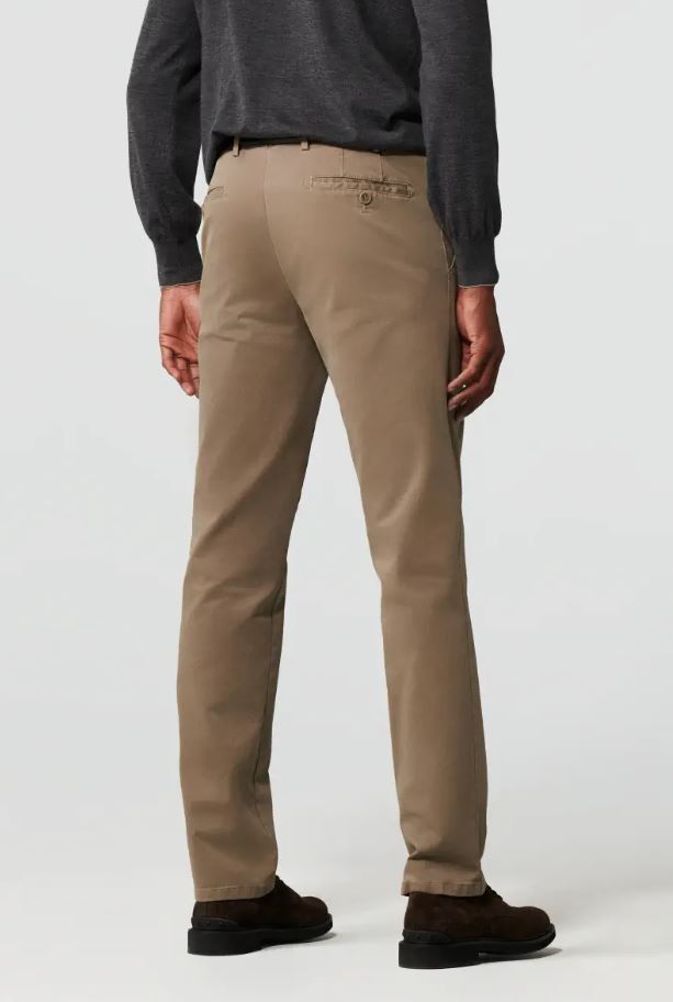 Meyer Pantalone beige meyer in cotone stretch drop quattro comfort fit Qualità
