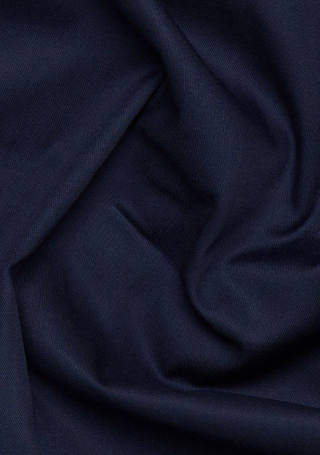 Eterna Camicia blu scuro eterna slim fit collo francese cotone cover Convenienza