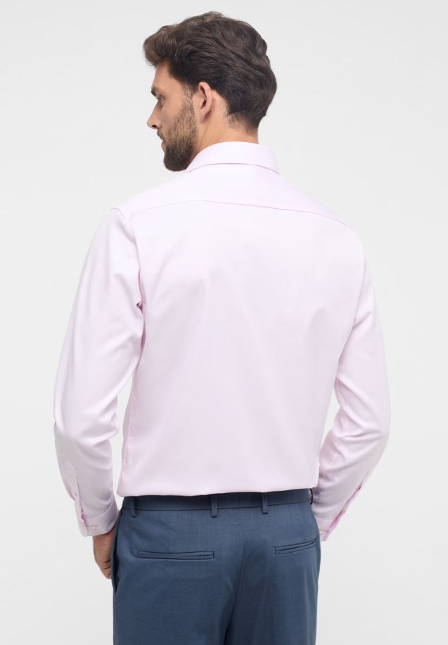 Eterna Camicia rosa eterna modern fit collo classico italiano Novità