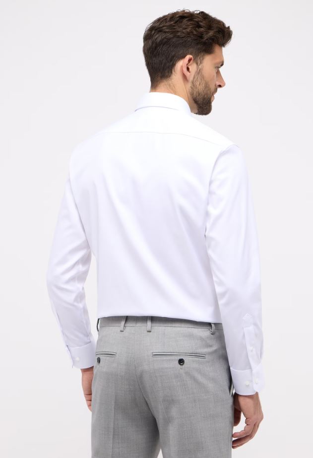 Eterna Camicia bianca eterna modern fit collo classico italiano Economico