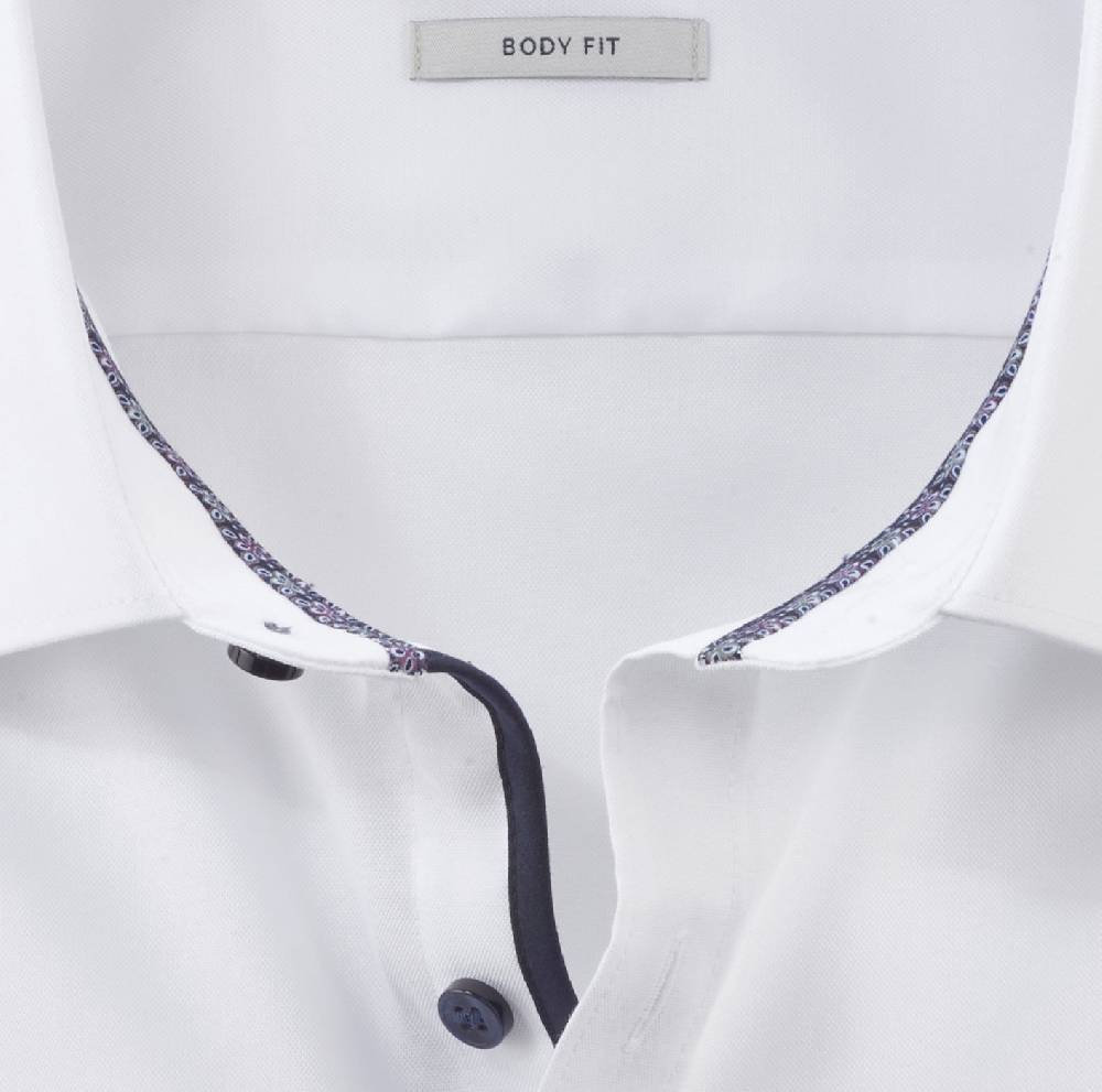 Olymp Camicia olymp level five bianca slim fit cotone stretch I Più Venduti