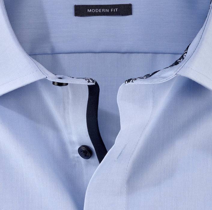Olymp Camicia olymp celeste modern fit con taschino Italia