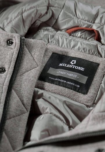 Milestone Cappotto parka imbottito milestone Promozione Limitata