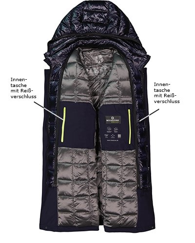 Milestone Parka imbottito in microfibra funzionale milestone Fino Al -60%