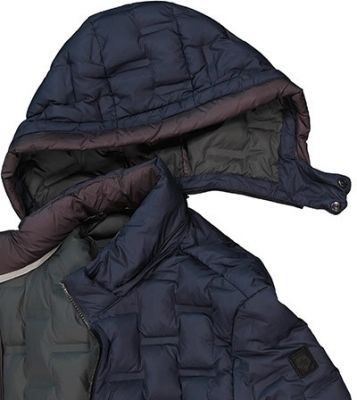 Milestone Giacca piumino milestone trapuntato con cappuccio staccabile Shopping Online
