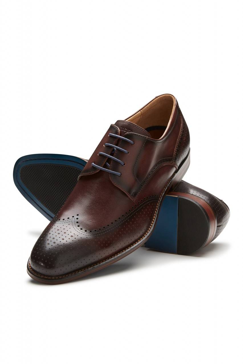 Digel Scarpa derby all'inglese marrone elegante digel in vera pelle Negozio