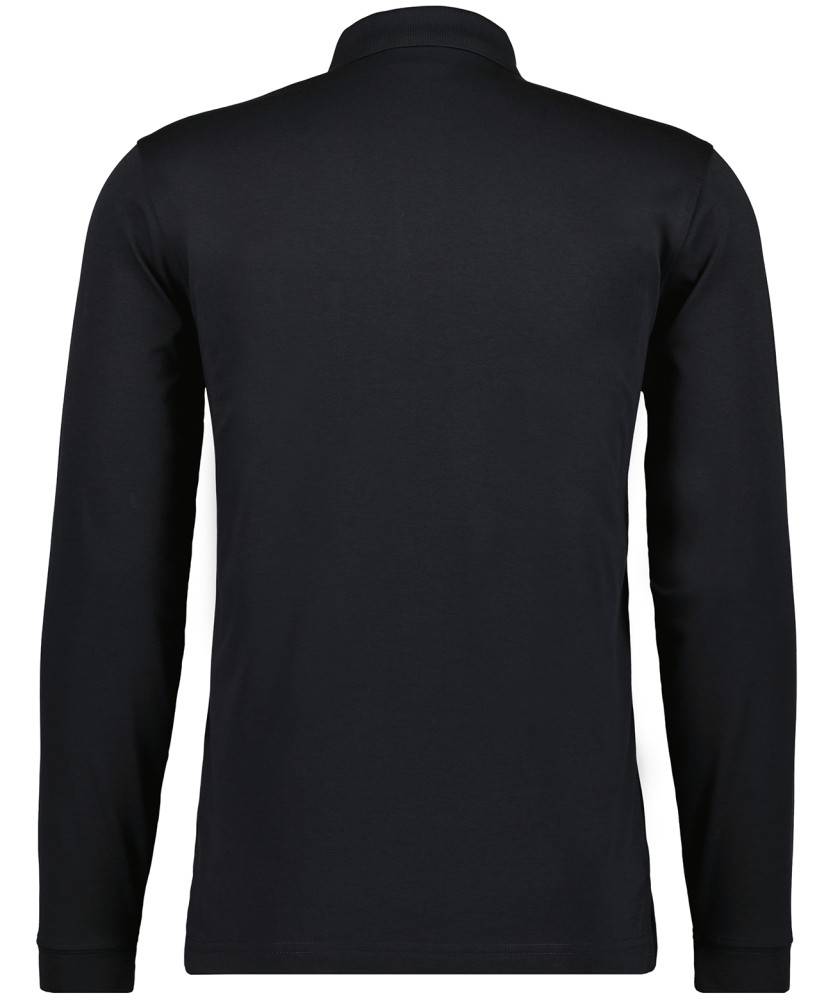 Ragman Polo nera con taschino ragman no stiro modern fit Nuova
