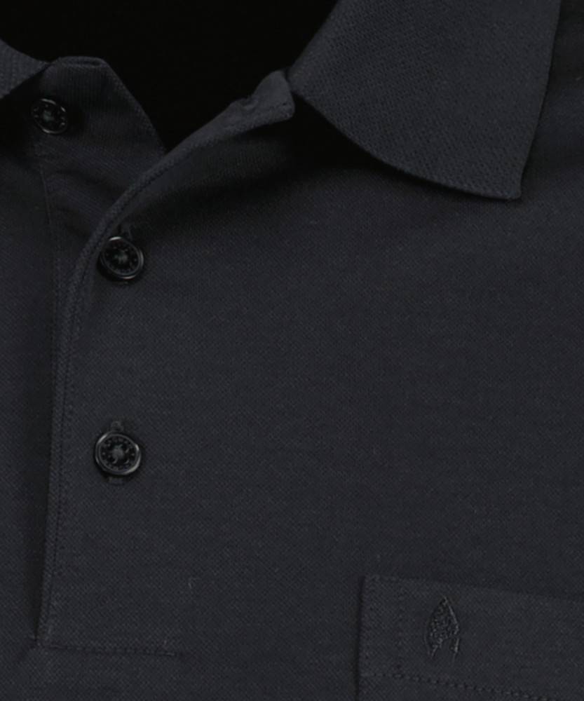 Ragman Polo nera con taschino ragman no stiro modern fit Nuova