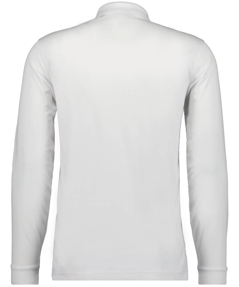 Ragman Polo bianca con taschino ragman no stiro modern fit 2025