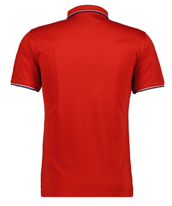 Ragman Polo rossa in tessuto performante ragman modern fit Qualità
