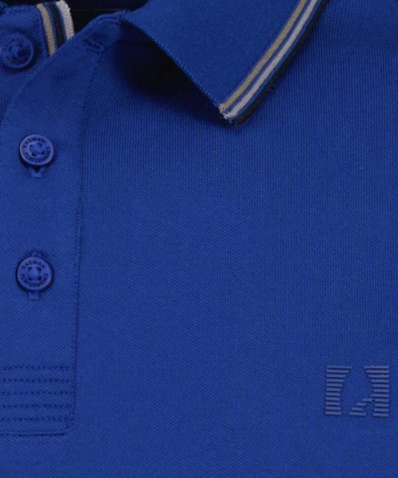 Ragman Polo blu marine in tessuto performante ragman modern fit Vendita