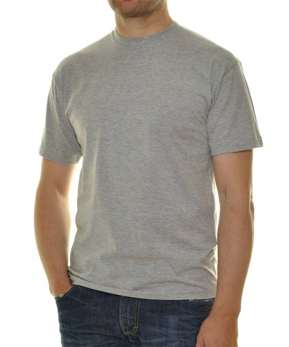 Ragman Due t-shirt grigie ragman in cotone stretch Pezzi Unici
