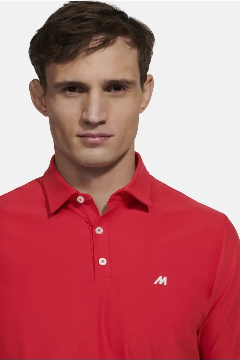 Meyer Polo meyer rossa tessuto performante tecnico Acquista Ora