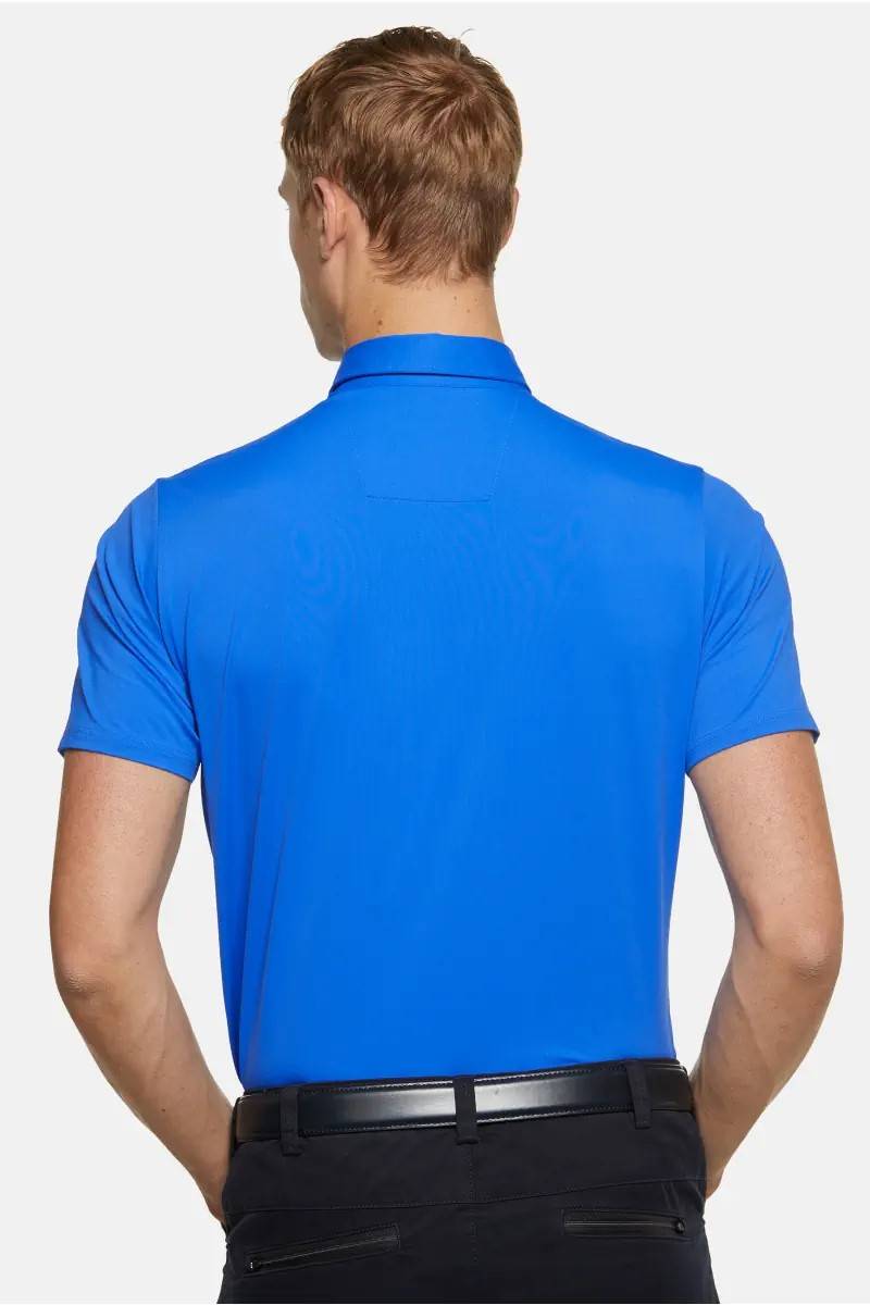 Meyer Polo meyer blu elettrico tessuto performante tecnico Promozione Limitata