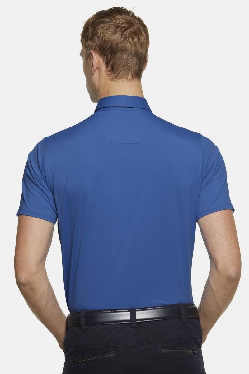 Meyer Polo meyer blu tessuto performante tecnico Shopping Online