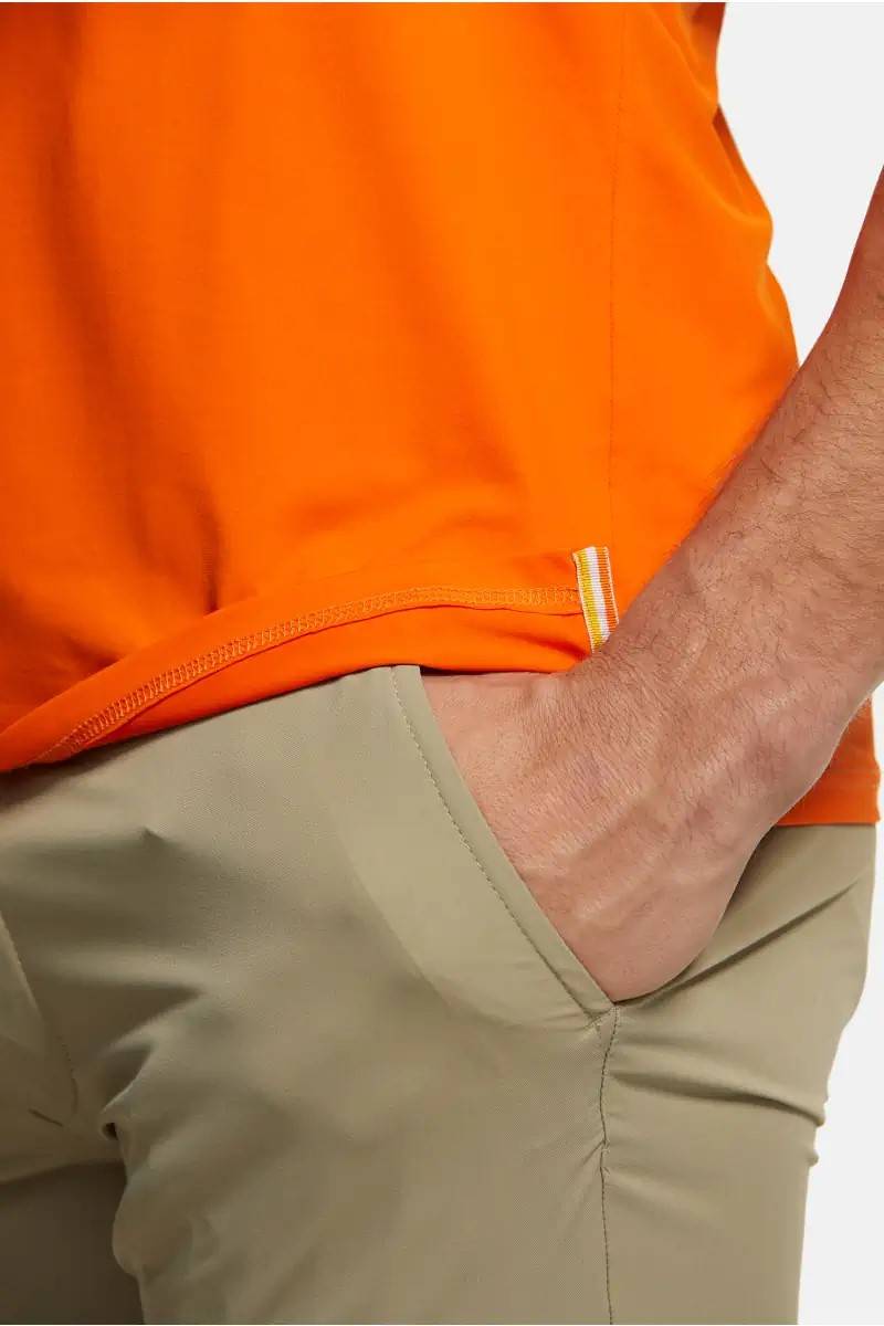 Meyer Polo meyer arancione tessuto performante tecnico Prezzo Ridotto
