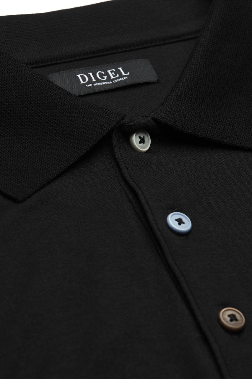 Digel Polo manica corta digel in cotone jersey Sconti questo mese