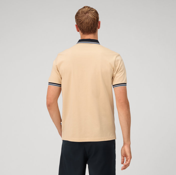 Olymp Polo beige naturale olymp regular fit cotone piqué Novità