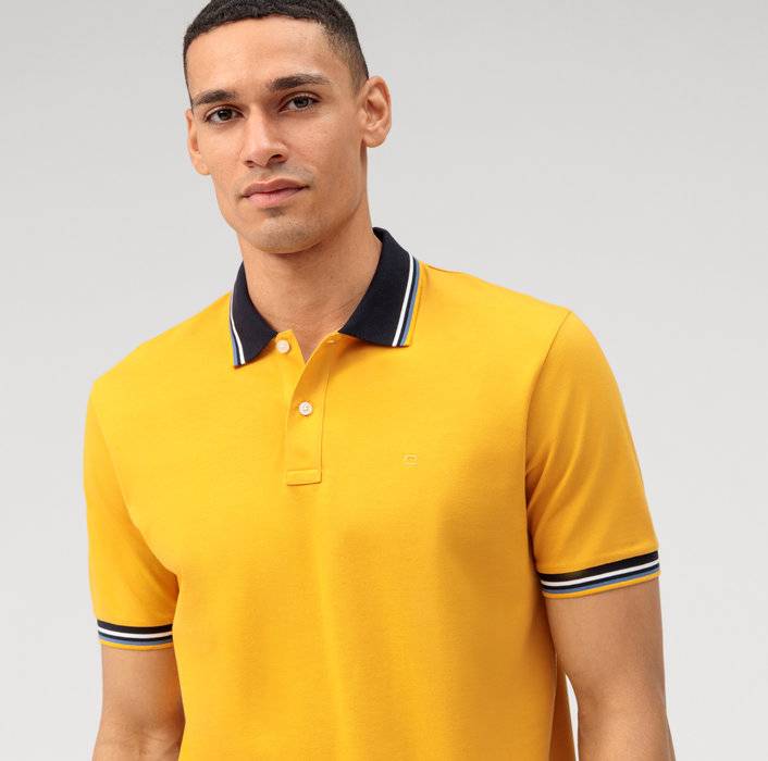 Olymp Polo color mais olymp regular fit cotone piqué Economico