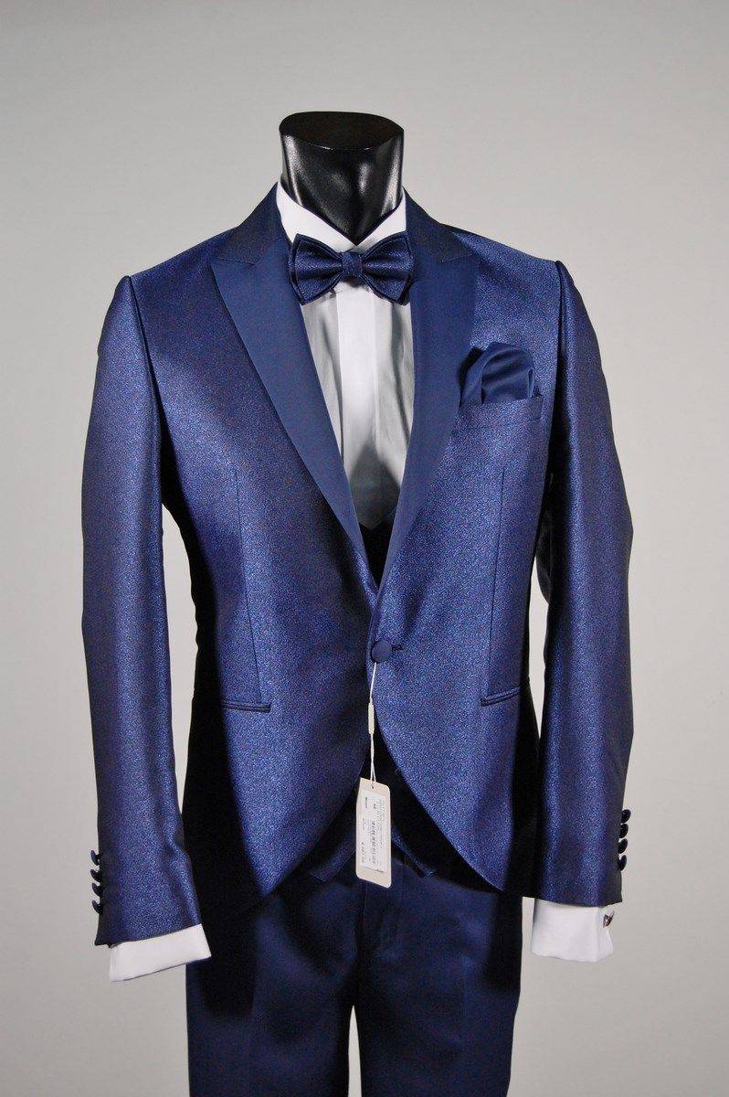 Musani Milano Cerimonia Smoking bluette musani milano cerimonia slim fit Saldi Di Fabbrica