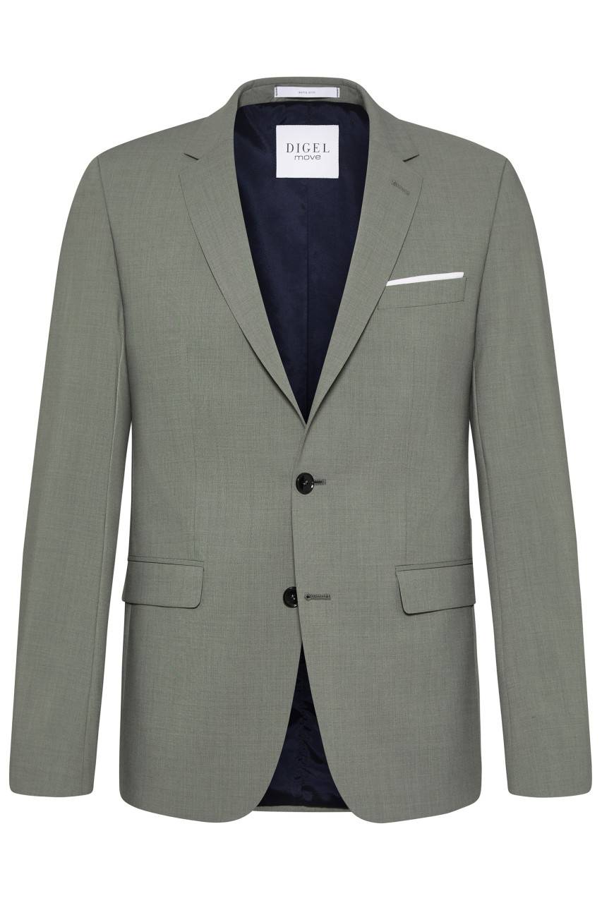 Digel Abito slim fit digel verde salvia misto lana bi-stretch Offerta speciale
