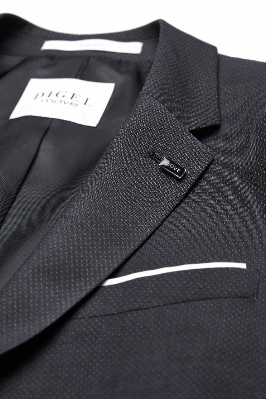 Digel Abito digel extra slim fit stretch blu e grigio Economico