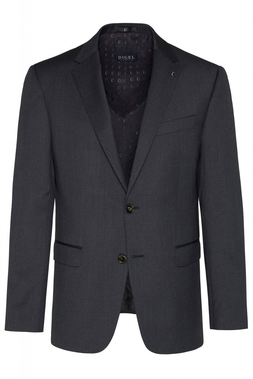 Digel Abito digel grigio scuro drop sei modern fit lana reda super 110's Vendita Calda