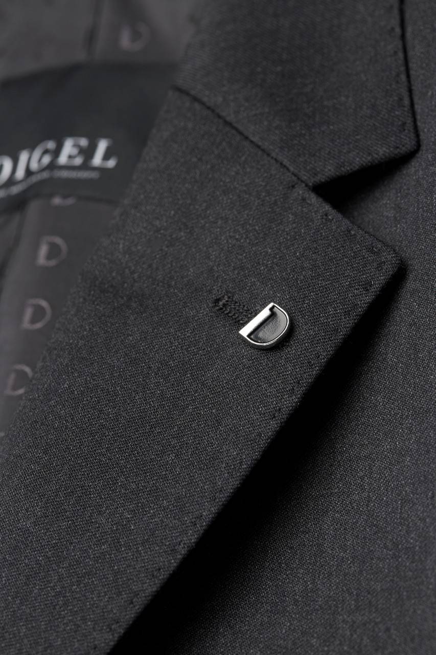 Digel Abito digel grigio scuro drop sei modern fit lana reda super 110's Vendita Calda