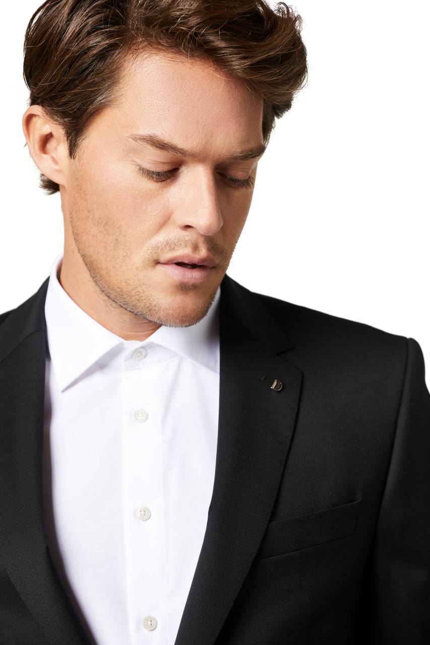 Digel Abito digel nero drop sei modern fit lana reda super 110's In Saldo