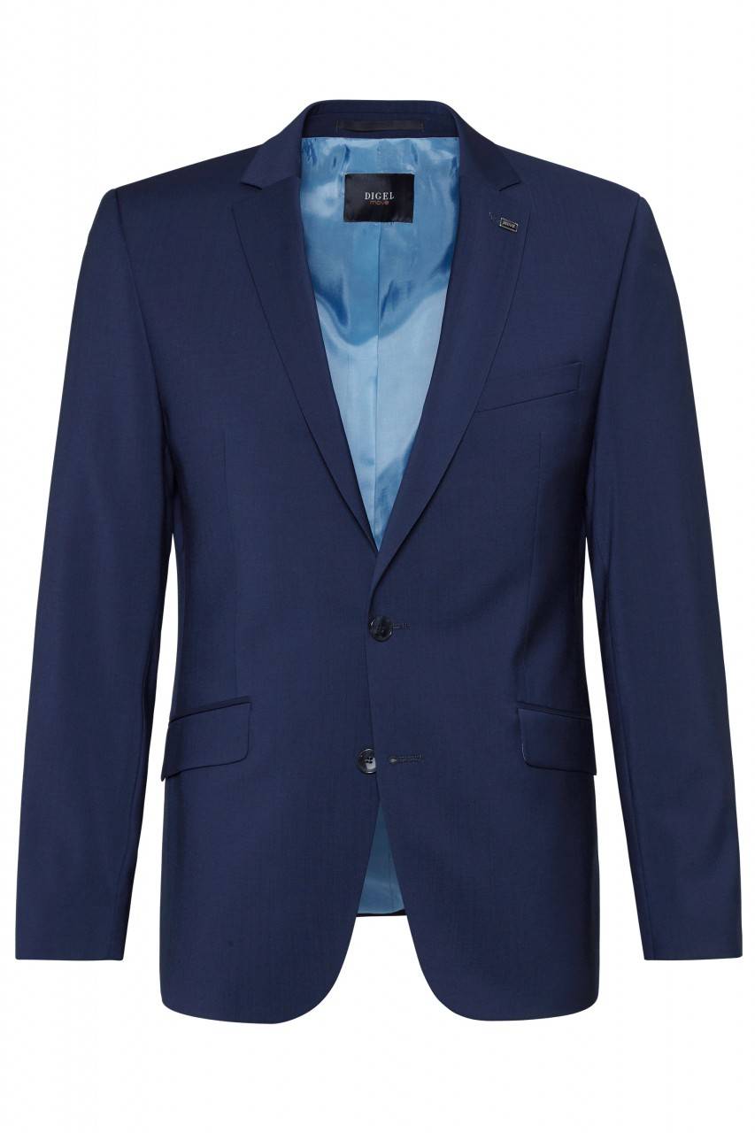Digel Abito digel slim fit blu napoli lana marzotto super 100's Promozione