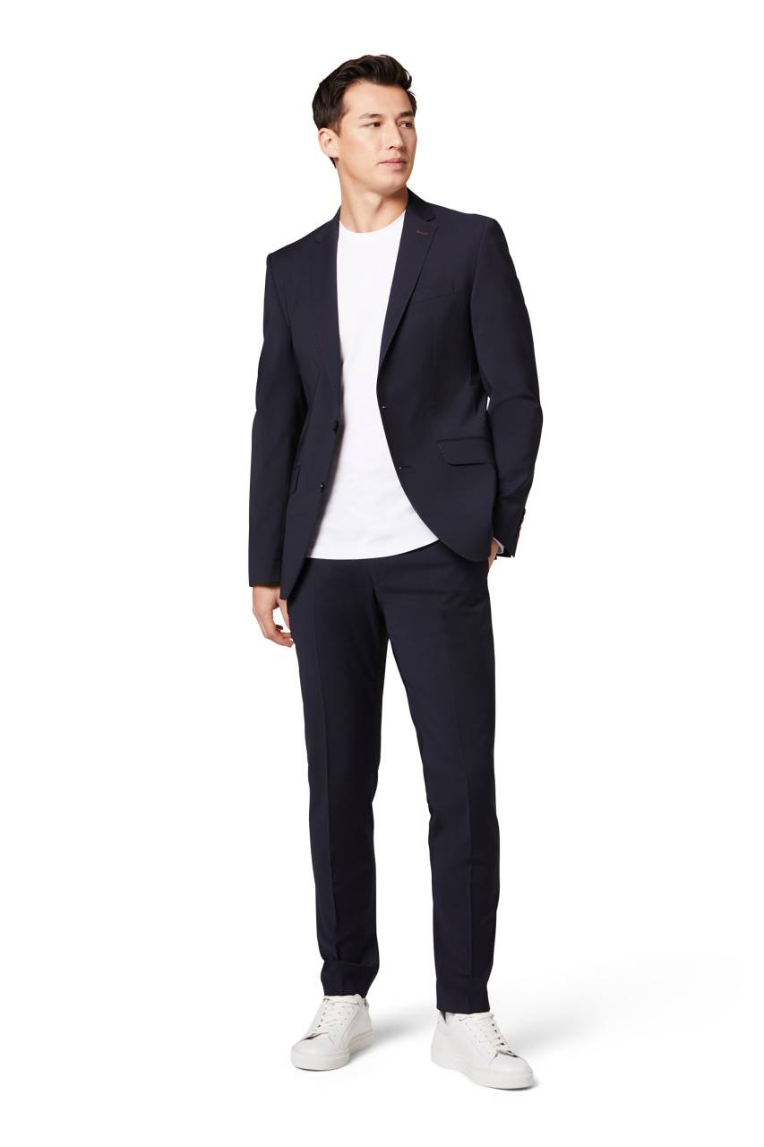 Digel Abito digel drop quattro corto slim fit blu scuro lana stretch Qualità Garantita