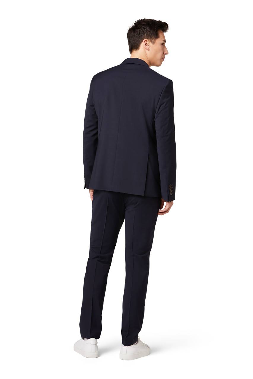 Digel Abito digel slim fit blu scuro lana stretch Negozi Online
