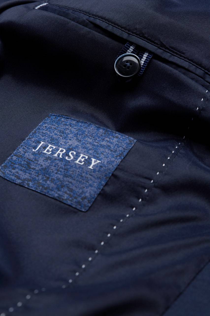 Digel Giacca blazer digel blu sfoderata in jersey modern fit Acquista Ora