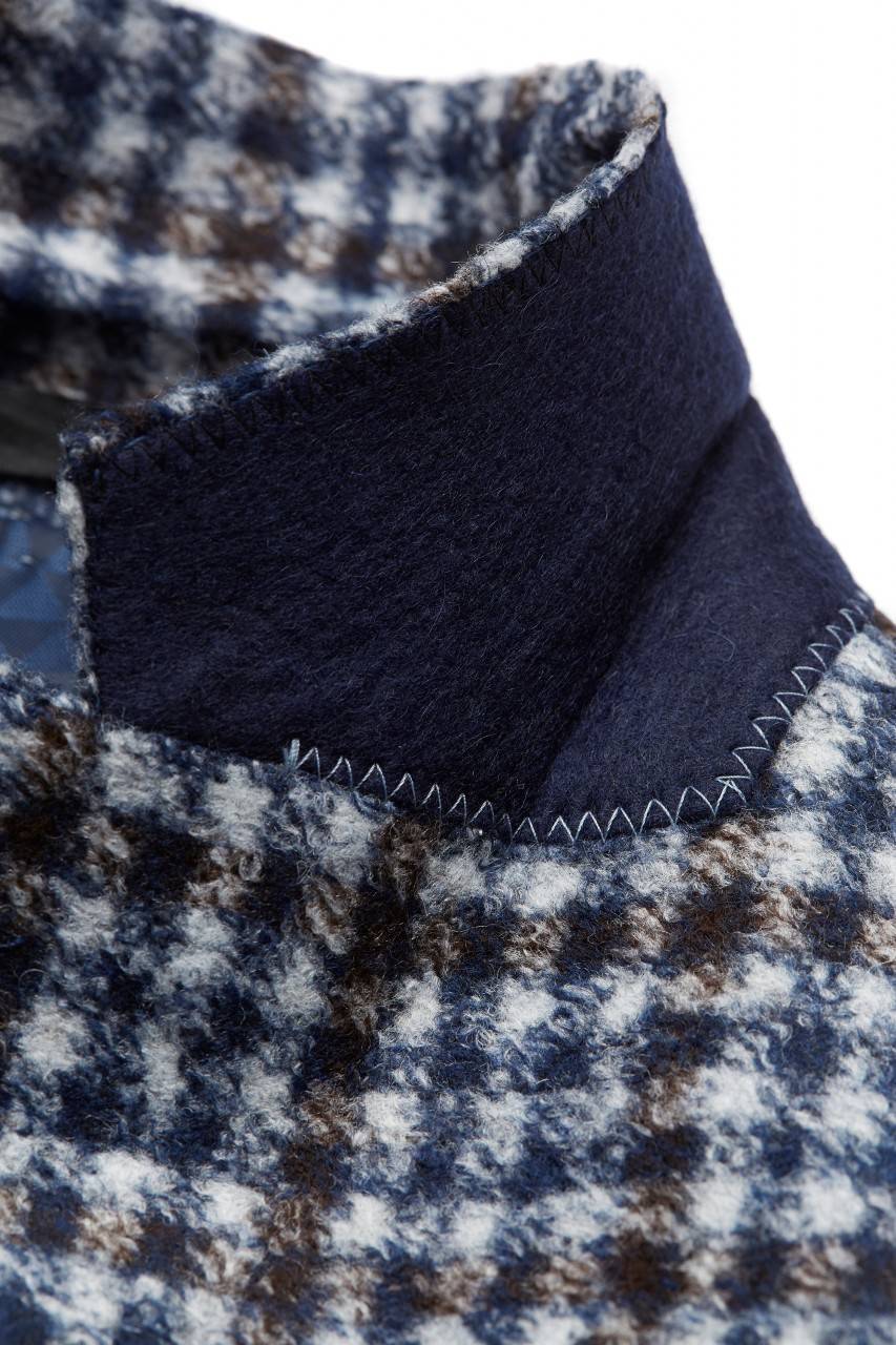 Digel Giacca blazer a quadretti modern fit digel sfoderata in jersey Promozione Limitata