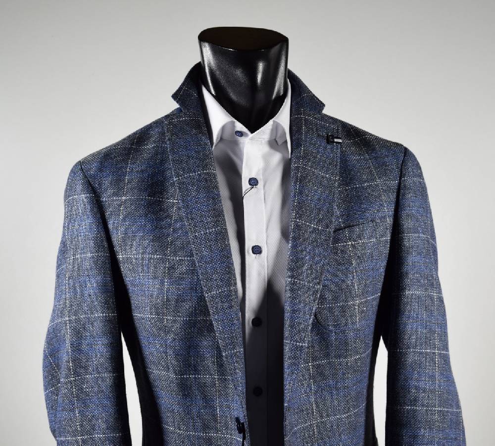 Digel Giacca in lana e lino digel sfoderata drop sei modern fit Fino Al -60%