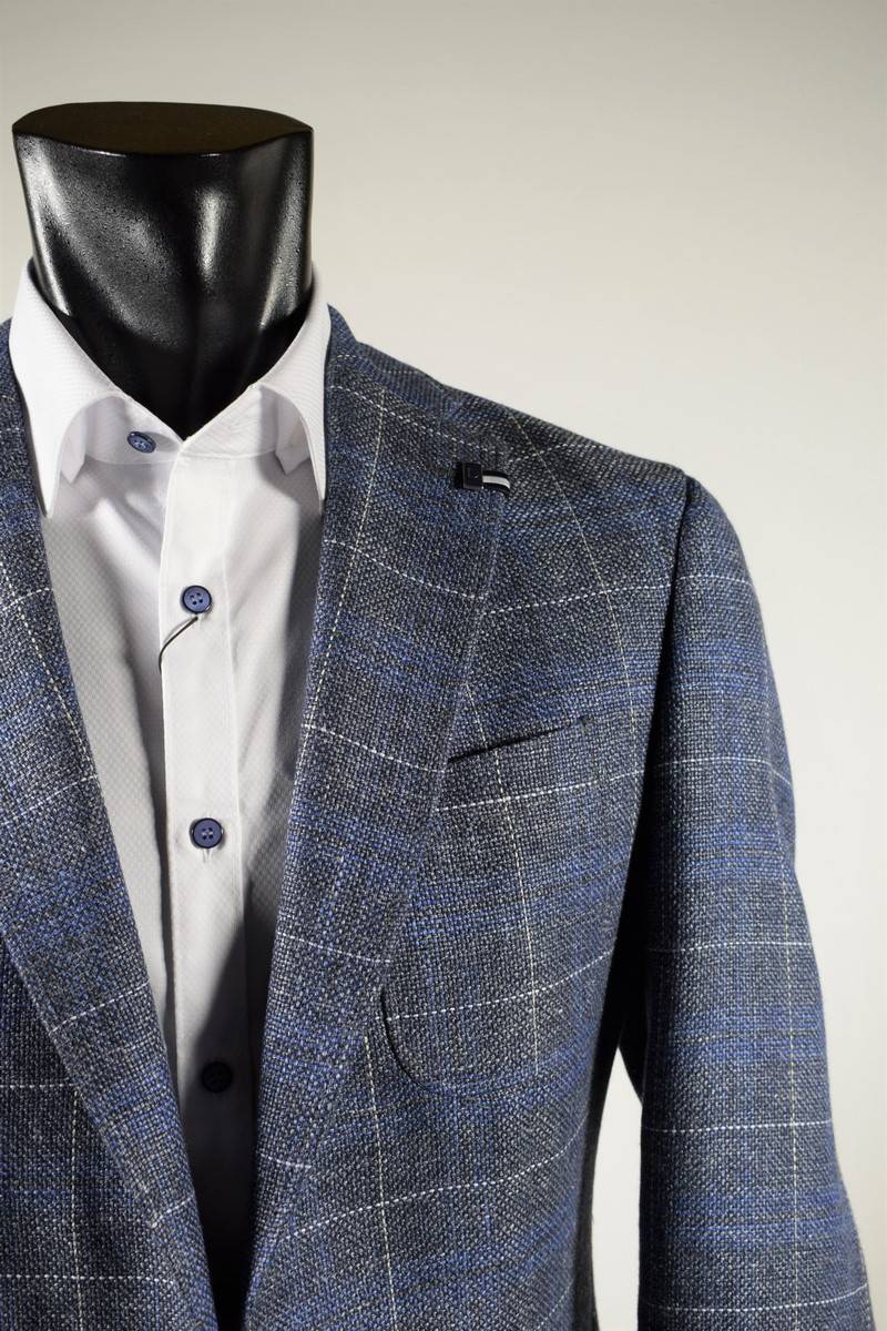Digel Giacca in lana e lino digel sfoderata drop sei modern fit Fino Al -60%