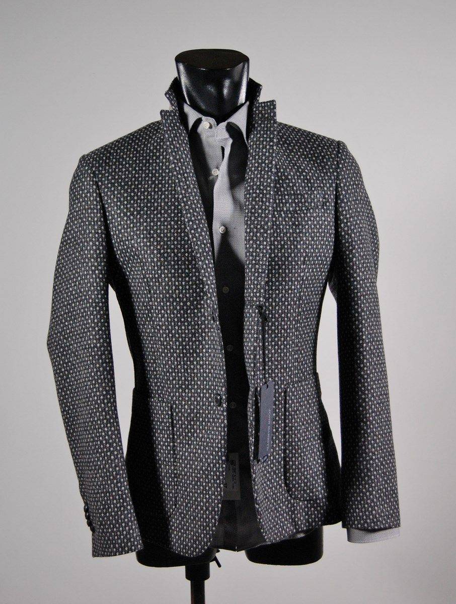 John Barritt Giacca slim fit john barritt grigia lana cashmere 2025