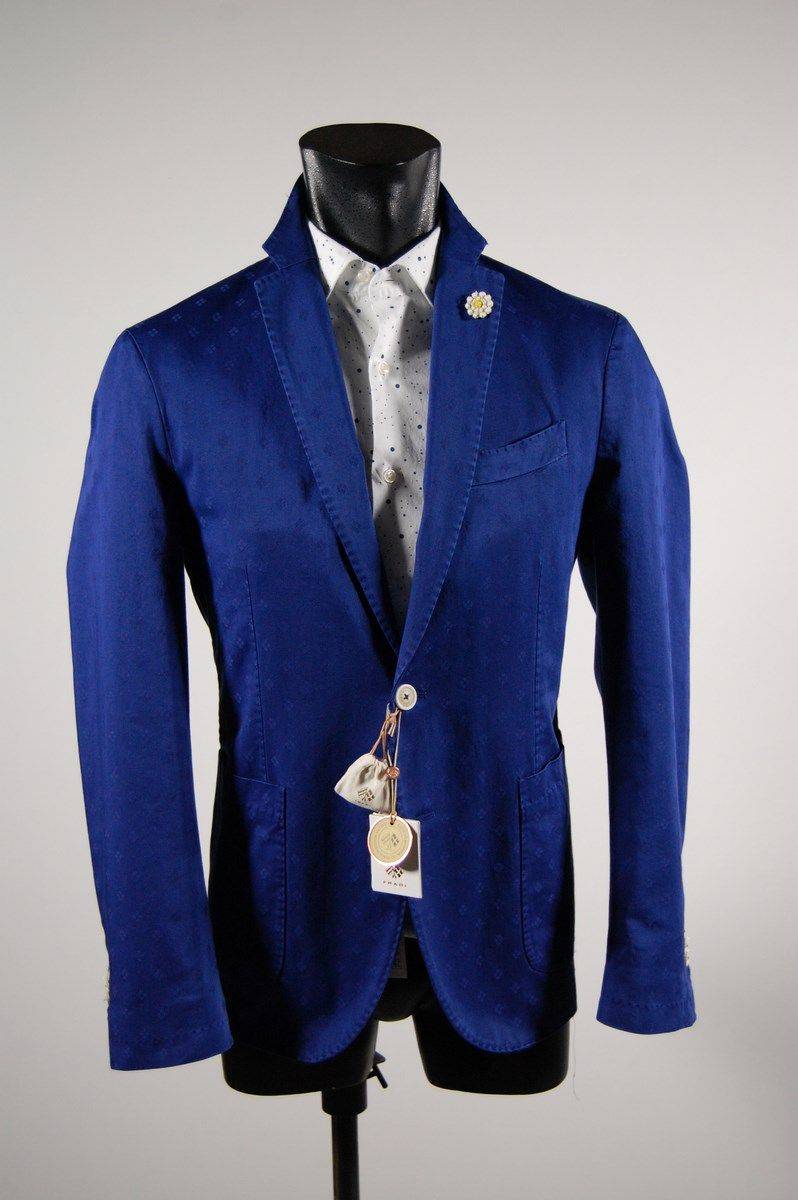 Fradi Giacca slim fit fradi in cotone stampato stretch sfoderata Italia