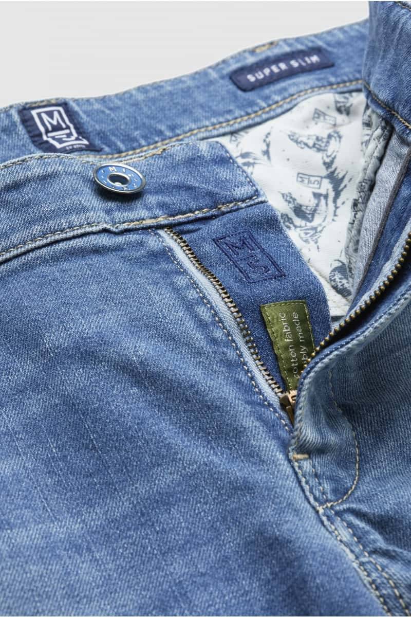 Meyer Jeans denim chiaro lavaggio leggero super slim m5 by meyer In Linea