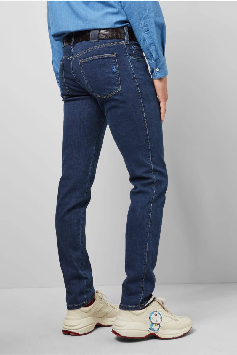 Meyer Jeans blu super slim fit stretch m5 by meyer Nuovo