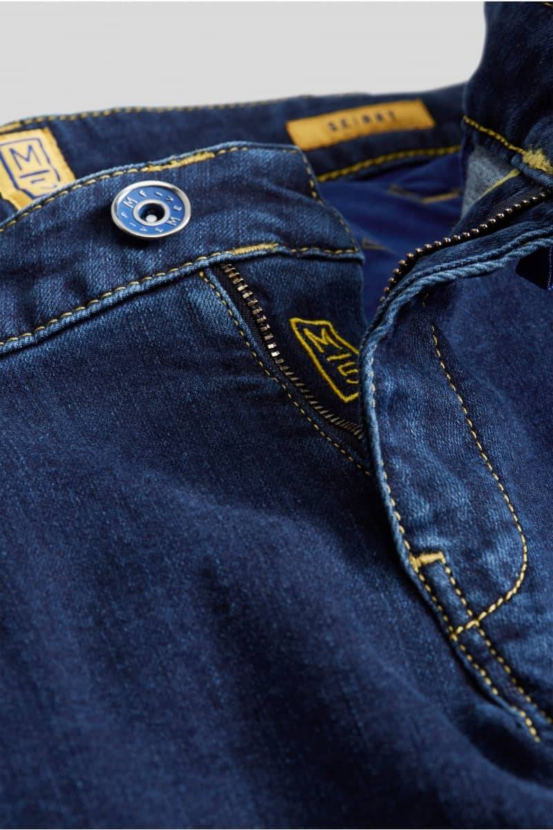 Meyer Jeans blu super slim fit stretch m5 by meyer Nuovo