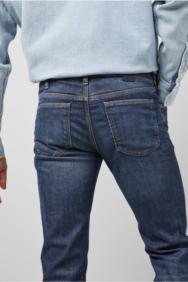 Meyer Jeans slim fit denim blu scuro vintage m5 by meyer Italia
