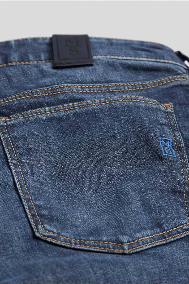 Meyer Jeans slim fit denim blu scuro vintage m5 by meyer Italia