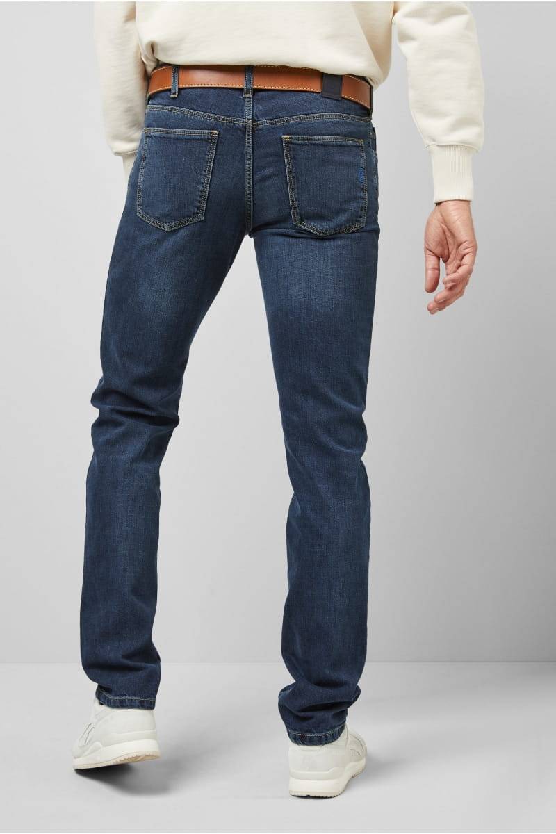 Meyer Jeans slim fit blu stone washed m5 by meyer Qualità Garantita