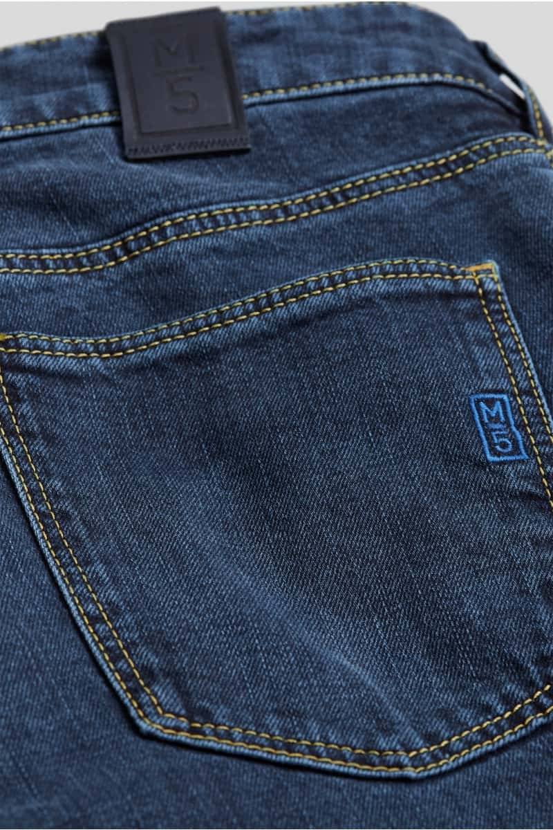 Meyer Jeans slim fit blu stone washed m5 by meyer Qualità Garantita
