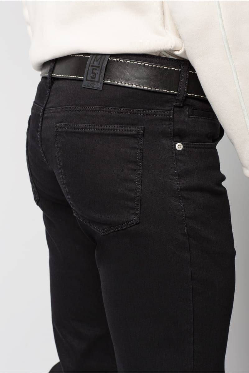 Meyer Jeans nero regular fit fair traded m5 by meyer Acquista Ora